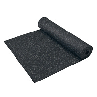 рулонное покрытие из резиновой крошки, 1000х6000 мм, черное